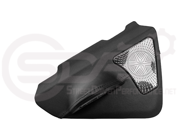 2020-Up Cadillac CT4 | Leather Dashboard Center Analog Clock & Speaker Pod (Fits all Models)