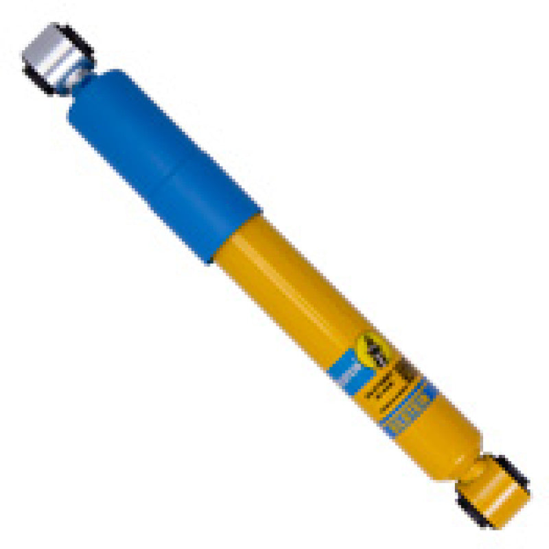 Bilstein 4600 Series rear monotube shock absorber for 2005-2015 Nissan Armada, showing the black shock with mounting hardware.