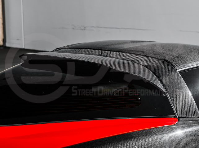 2005-2013 CHEVROLET CORVETTE C6 | SDP PERFORMANCE CARBON FIBER REAR ROOF WING LID SPOILER