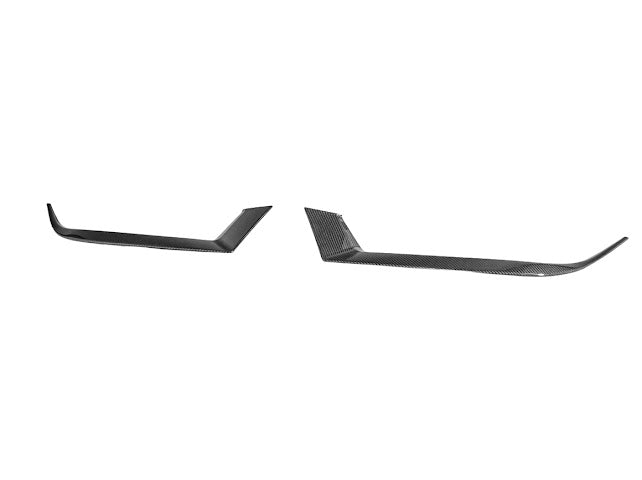 2024-UP FORD MUSTANG S650 ECOBOKST | CARBON FIBER HEADLIGHT EYEBROW TRIM COVER PAIR