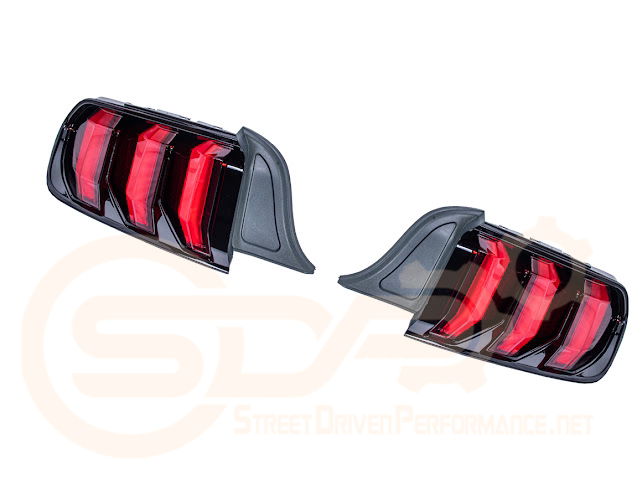 2015-2023 FORD MUSTANG S550 | SIGNAL LED XB RED / CLEAR REAR TAIL LIGHT