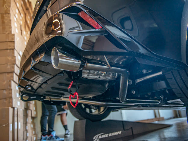 2021-PRESENT LEXUS IS300 IS350 MUFFLER DELETE AXLE BACK BURNT TIPS EXHAUST PAIR