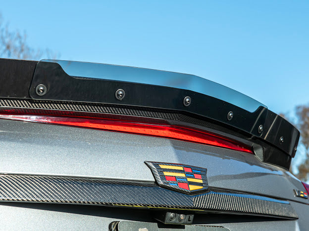 2016-2019 CADILLAC CTS-V V3  | SDP CARBON FIBER REAR TRUNK WING WICKERBILL SPOILER