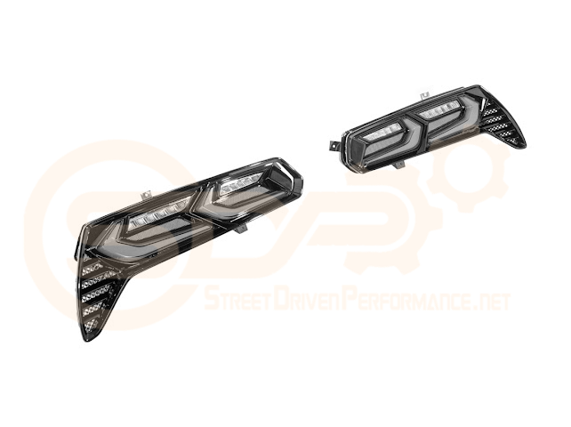 2014-2019 CORVETTE C7 SMOKE / CLEAR LENS REAR TAILLIGHT