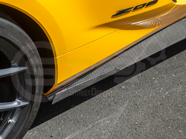 2023-UP CHEVROLET CORVETTE C8 Z06 & E-RAY | SDP PERFORMANCE TRACK STYLE SIDE SKIRTS ROCKER PANEL GROUND EFFECTS