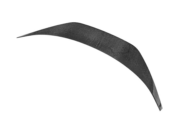 Carbon fiber rear spoiler wing for 2022-up Toyota GR86 and Subaru BRZ, JDM style, by Street Driven Performance.