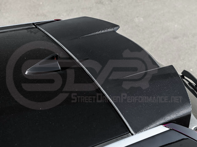 *IMPERFECTION / DISCOUNTED* 2009-2015 Cadillac CTS-V V2 Wagon - Carbon Fiber Trunk Lid Spoiler / Wing