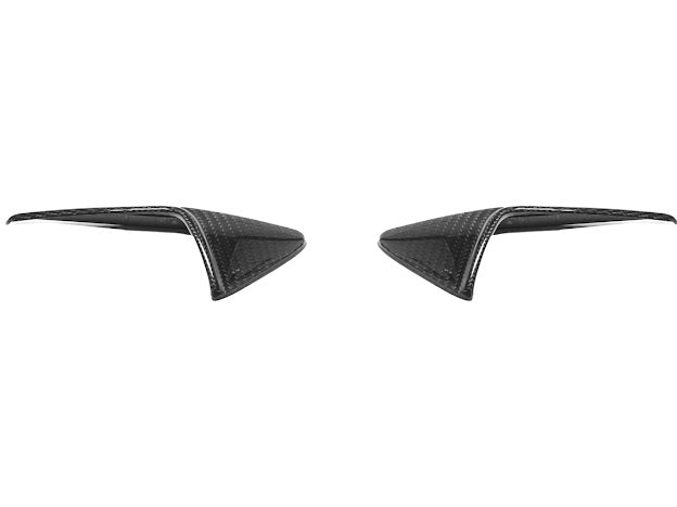2020-UP TESLA MODEL 3 & Y CARBON FIBER EXTERIOR DOOR CAMERA COVERS