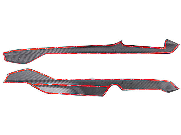 2020+ CORVETTE C8 | FACTORY STYLE CARBON FIBER CENTER CONSOLE SIDE PANEL TRIM VENT COVER