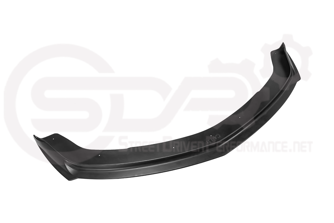 2008-2009 Pontiac G8 GXP front lip splitter made of polyurethane or carbon fiber, part of the Street Driven Performance ground effects kit.