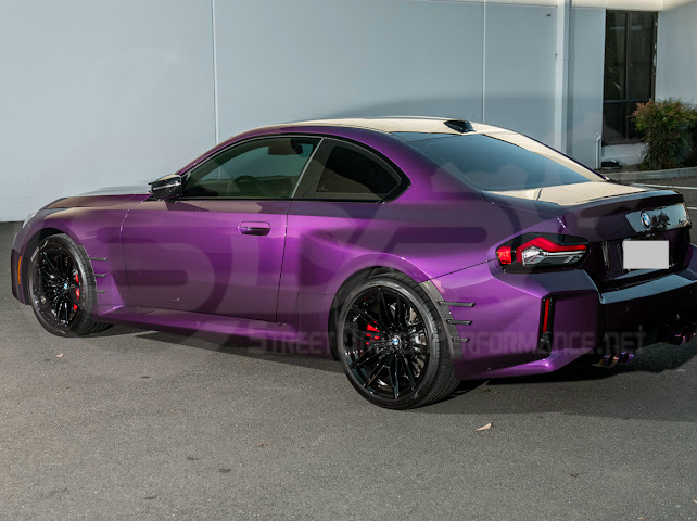2023-UP BMW G87 M2 | DRY CARBON FIBER ADD-ON FENDER WHEEL ARCH TRIM FRONT & REAR PAIR