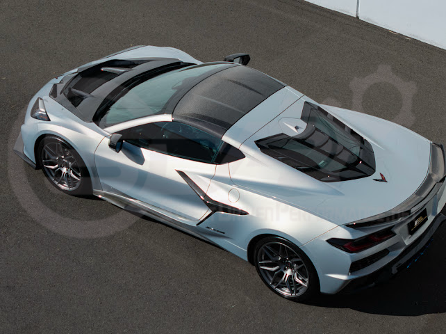 2020-Up Chevrolet Corvette C8 Coupe | CARBON FIBER Replacement Top Targa Roof Panel