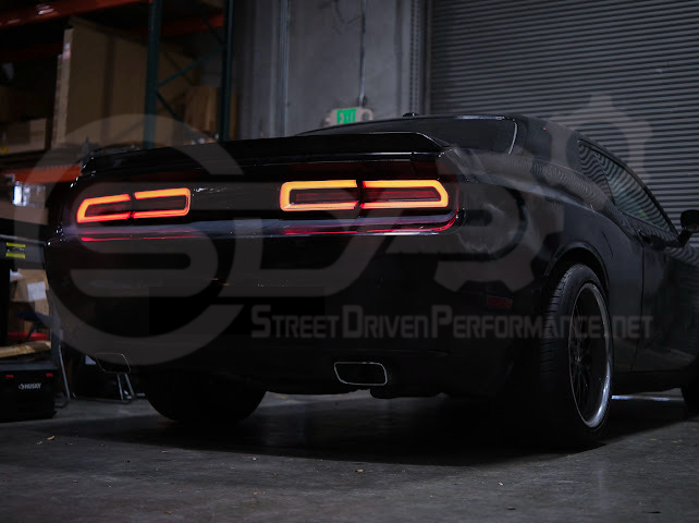 2008-2014 Dodge Challenger | Facelift Sequential Signal LED Smoke Rear Taillights Pair