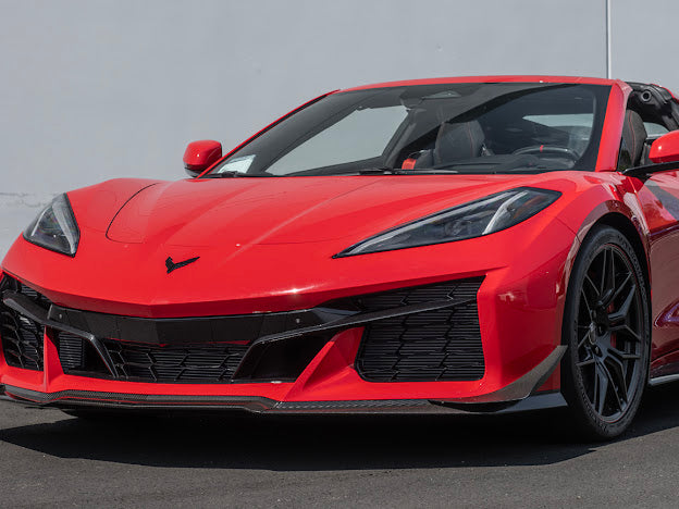 2023+ CHEVROLET CORVETTE C8 Z06 & E-RAY | CARBON FIBER FRONT SIDE CANARDS