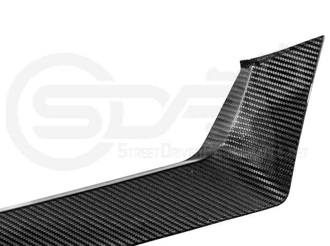 2024-Up Ford Mustang GT | Carbon Fiber Overlay Headlight Eyebrow Trim Cover Pair