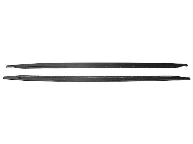 2021-Up BMW G82 G83 M4 M-Performance Extended Style | CARBON FIBER *ADD-ON* Side Skirts Extension Rocker Panel Ground Effects