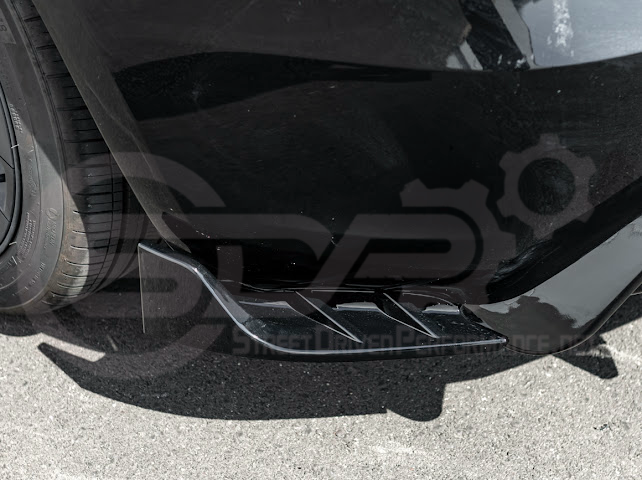 2024-UP TESLA MODEL 3 REAR BUMPER DIFFUSER