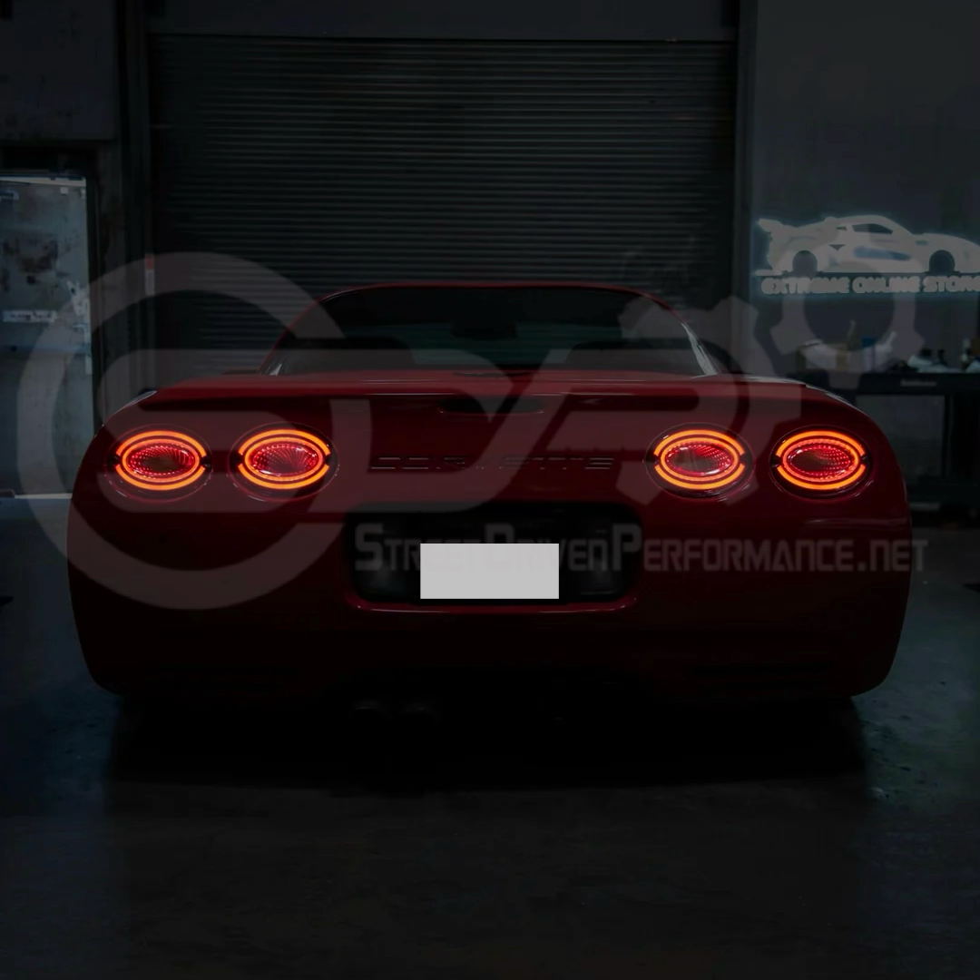 1997-2004 CHEVROLET CORVETTE C5 | INFINITY STYLE LED TAIL LIGHTS (PAIR)
