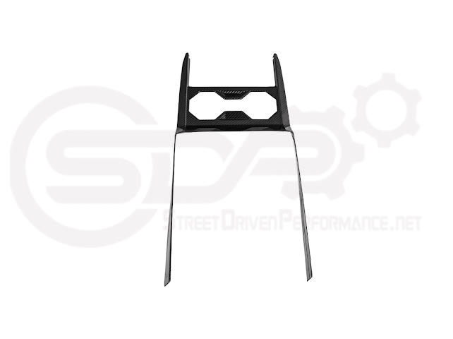 2024-Up Tesla Cybertruck | Interior DRY Carbon Fiber Center Cup Holder Trim Cover