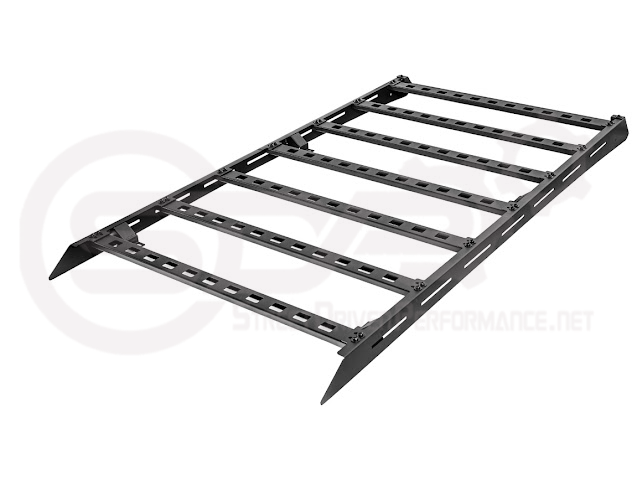 2010-2024 Toyota 4Runner | Carbon Steel Black Top Roof Rack Cargo Carrier