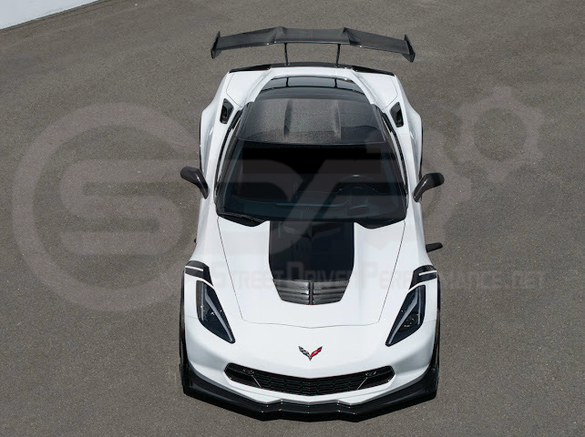 2014-2019 Chevrolet Corvette C7 Coupe | CARBON FIBER Replacement Top Targa Roof Panel