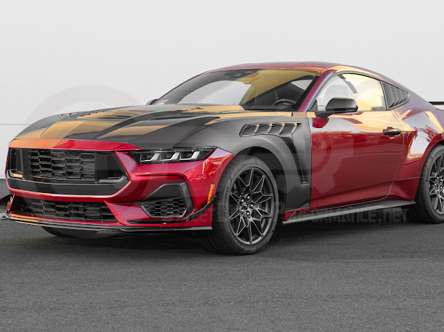 2024-UP FORD MUSTANG S650 | GTD STYLE FRONT SIDE VENTED FENDERS