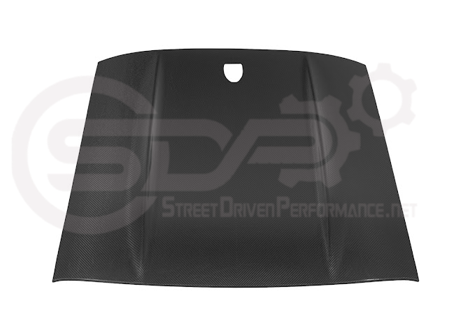 2015-Up Ford Mustang S550 & S650 Coupe | Factory Style Dry CARBON FIBER Tape-On Top Roof Panel Cover