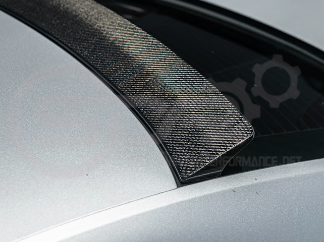 2013-2018 Cadillac ATS ATS-V Sedan | Carbon Fiber Rear Roof Top Window Spoiler Wing