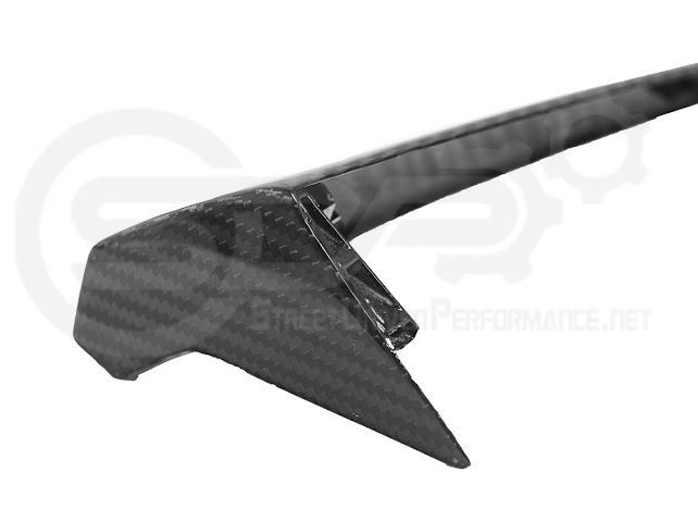 Carbon fiber side fender vent trim for 2023 Corvette C8 E-Ray and Z06, Street Driven Performance replacement air scoop door.