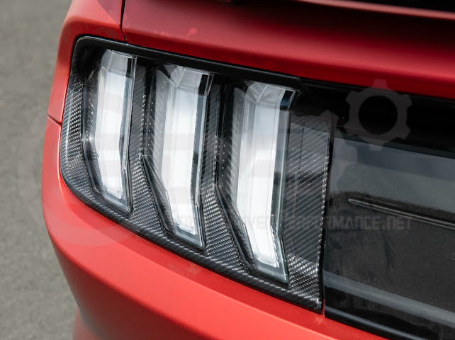2015-17 FORD MUSTANG | REAR TAIL LIGHT TRIM BEZEL COVER PAIR