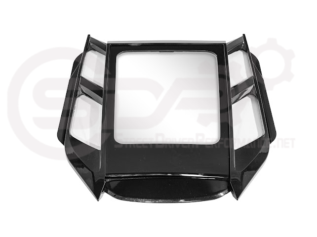 2020-UP CORVETTE C8 CONVERTIBLE | REAR HATCH UPPER HTC TONNEAU WINDOW INSERTS