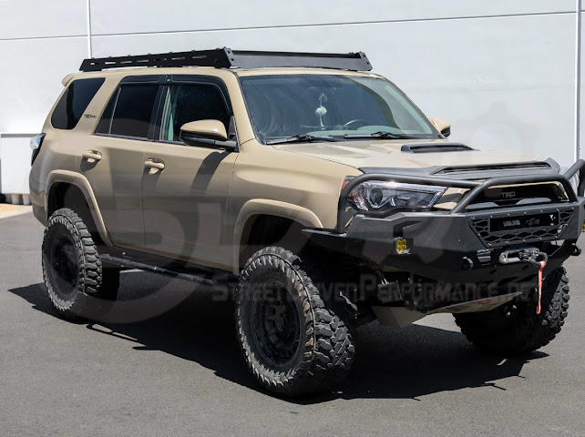 2010-2024 Toyota 4Runner | Carbon Steel Black Top Roof Rack Cargo Carrier