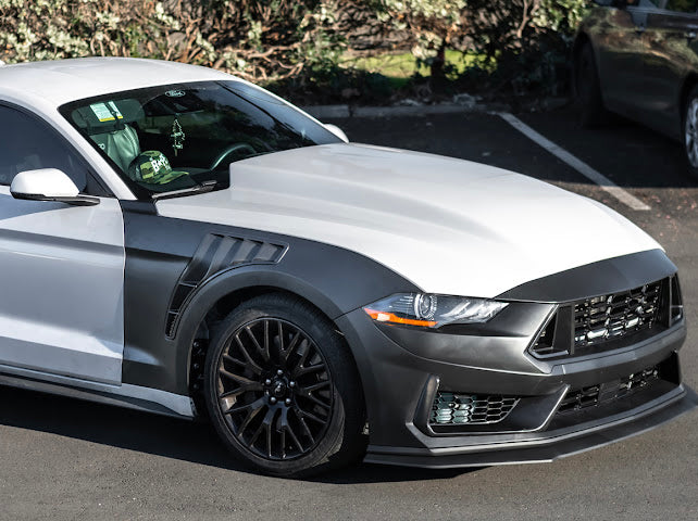 2018-2023 FORD MUSTANG | GT350 STYLE FRONT SIDE VENTED FENDERS
