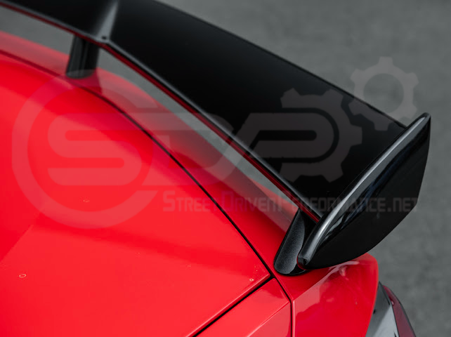 2020-Up Corvette C8 Stingray & Z51 |FaceliftedbRear Trunk High Wing Spoiler (Matte Black or Carbon Flash)
