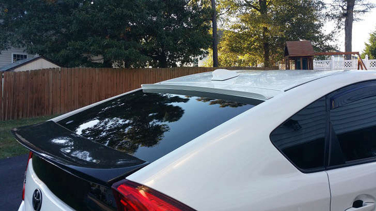 AC839RWC - Advan Design 2010-2015 Toyota Prius 3rd Gen XW-30 Carbon Fiber Ducktail Wing