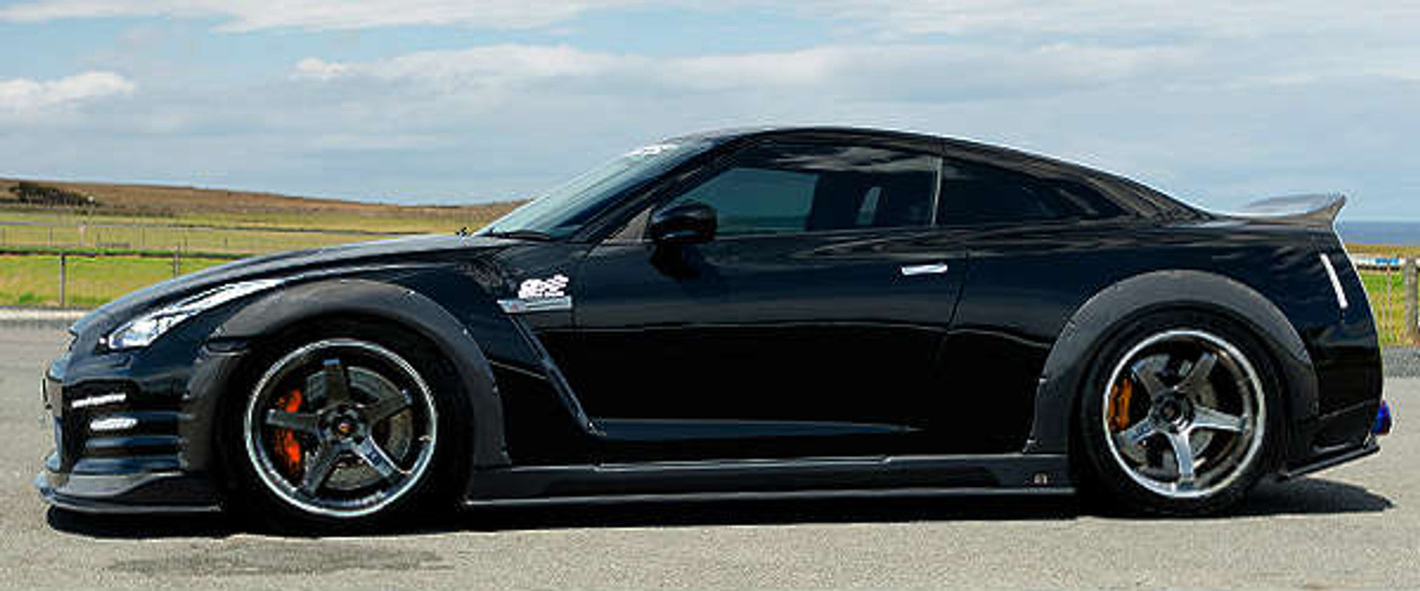 Charge Speed 2012-2016 Nissan GTR R35 Chuki Bottom Line FRP Complete Lip Kit