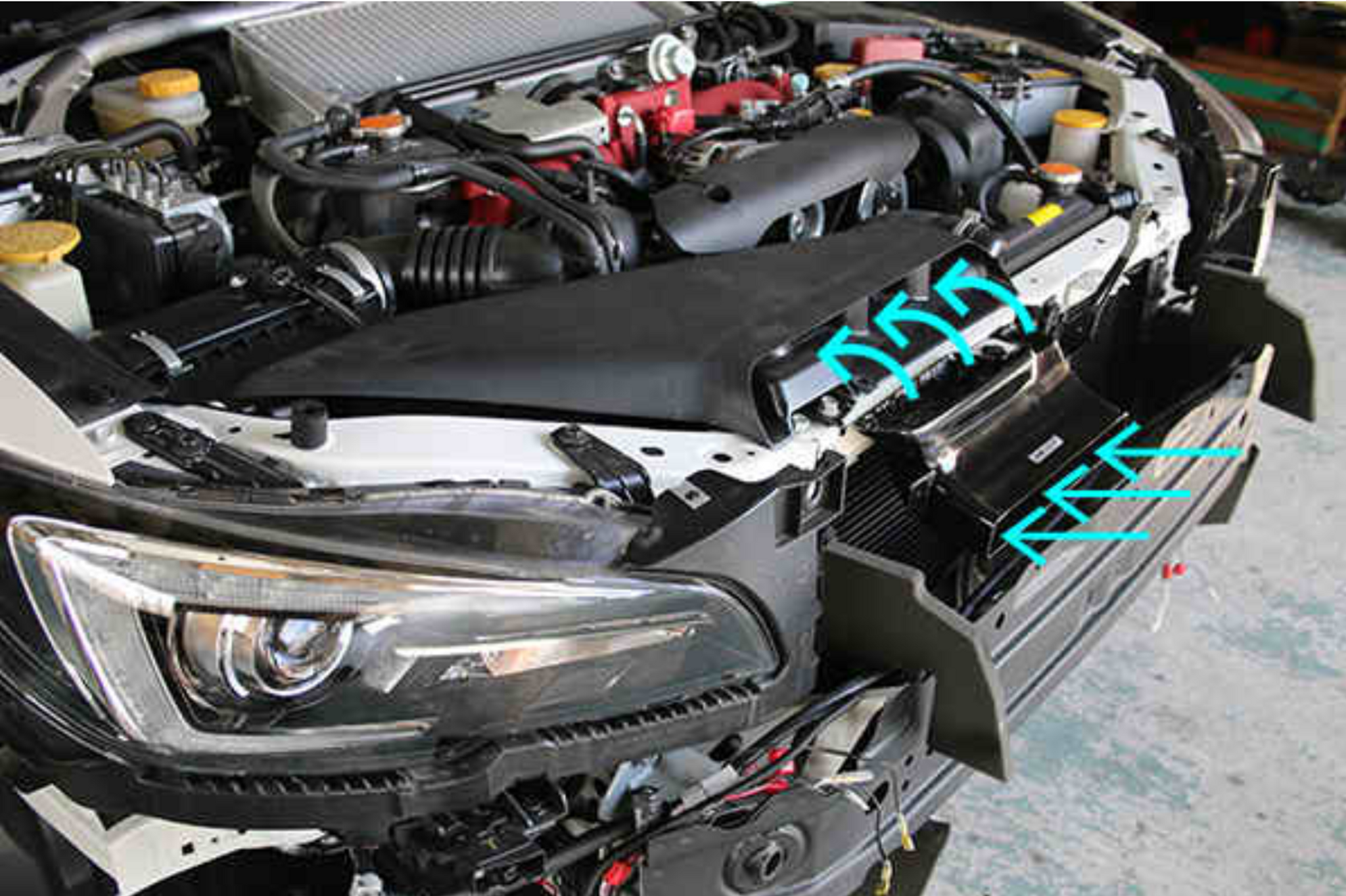 Charge Speed 2015-2021 Subaru VA WRX STi EJ20 & EJ25 Direct Air Intake Kit in Carbon & FRP Finish
