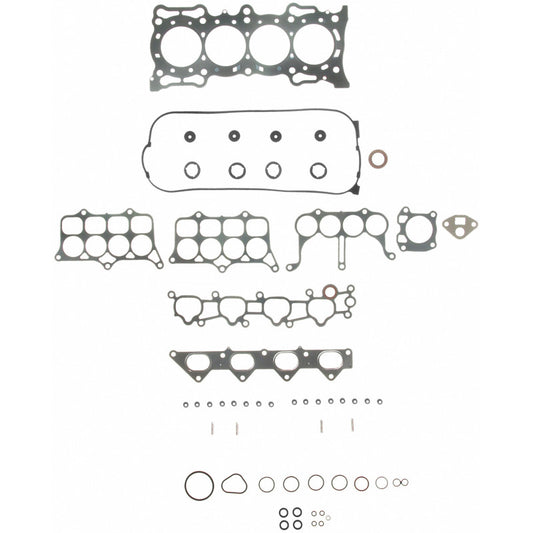 Fel-Pro Honda Accord HS 9851 PT PermaTorque engine cylinder head gasket set showing multiple gaskets and sealing surfaces