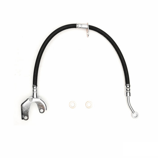DFC Honda Insight front left brake hose from brake line kit, flexible rubber brake line with metal fittings, new automotive part