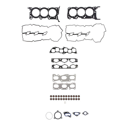 Fel-Pro Hyundai Veracruz HS 26420 PT-2 PermaTorque engine cylinder head gasket set showing gaskets and components.