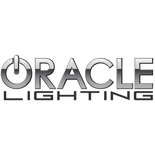 Oracle Lighting Toyota Tundra 2007-2013 LED fog light halo kit with red rings, designed for enhanced visibility and style.