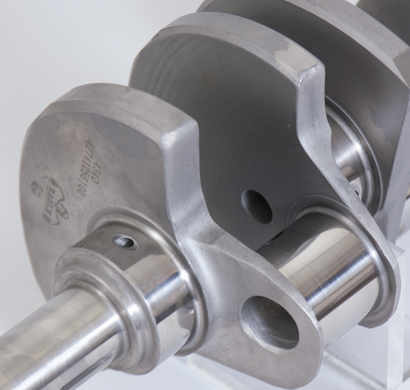 Eagle Chevrolet LS forged 4340 steel crankshaft with 4.125-inch stroke and 58-tooth reluctor for high-performance engine builds
