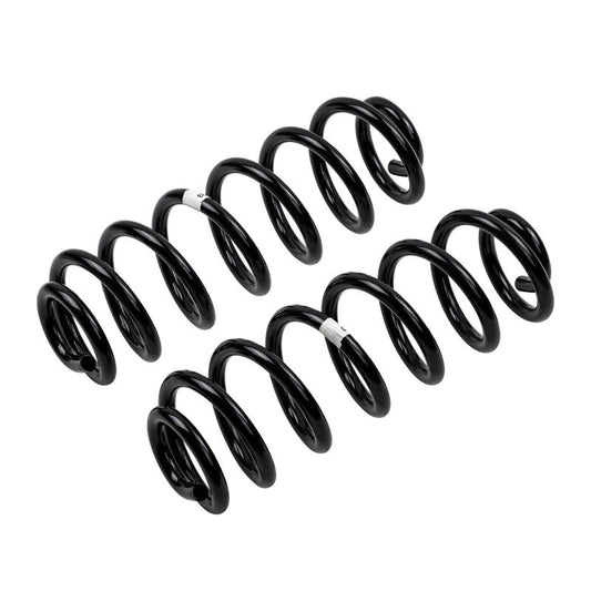 Old Man Emu ARB/OEM coilover rear coil spring for Chevrolet Colorado, 7, 400kg load capacity, showing the coil spring on vehicle suspension.