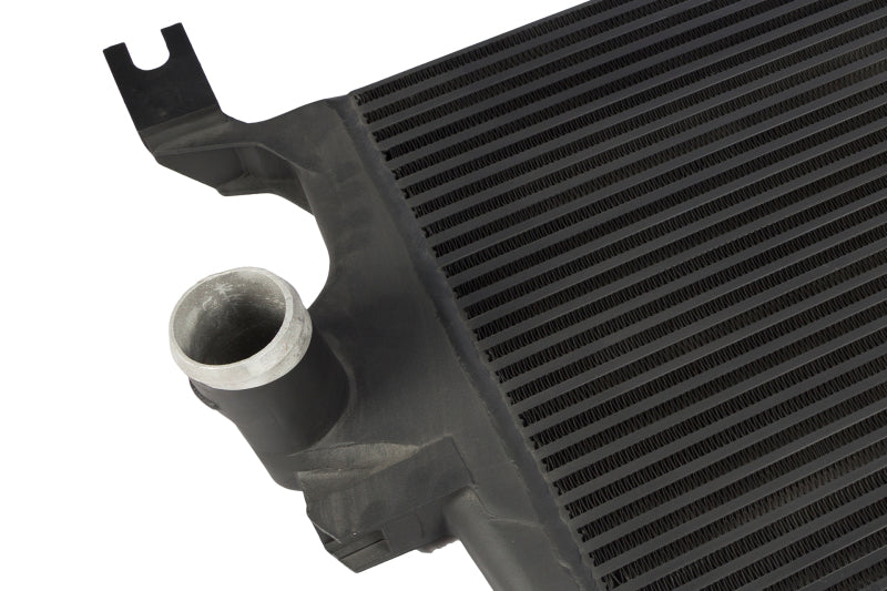 CSF intercooler for Ford Super Duty 6.4L Turbo Diesel, charge-air cooler with aluminum fins and inlet/outlet ports.