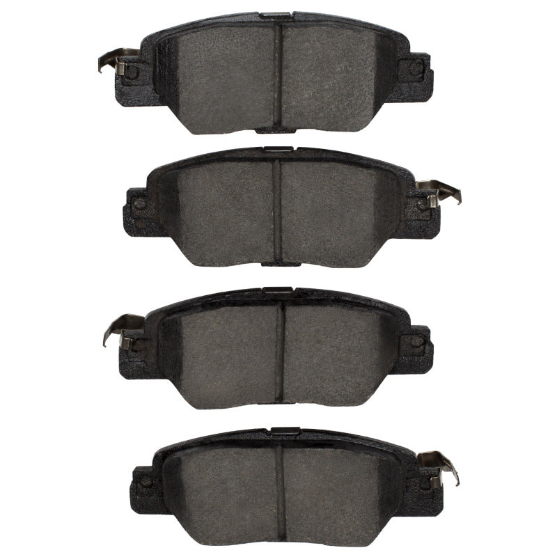 R1 Concepts ceramic brake pads for Mazda CX-5 rear, OE quality brake pads with durable friction material and metal backing.