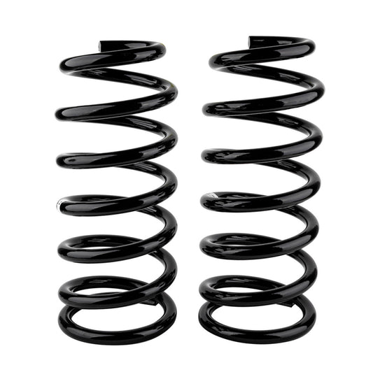 Old Man Emu rear coil spring for Toyota Land Cruiser 200 series, durable coilover spring for off-road suspension.