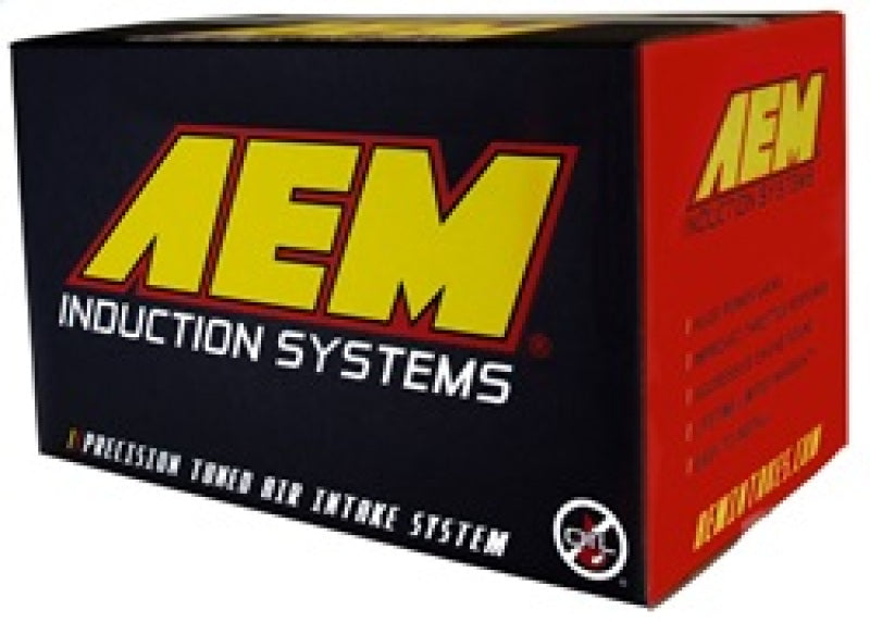 AEM Induction chrome cold air intake for 2006-2009 Honda Civic Si, featuring polished metal tubing and air filter element.