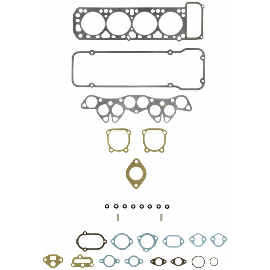Fel-Pro Nissan 510 HS 21178 PT-4 PermaTorque engine cylinder head gasket set showing detailed gasket components.