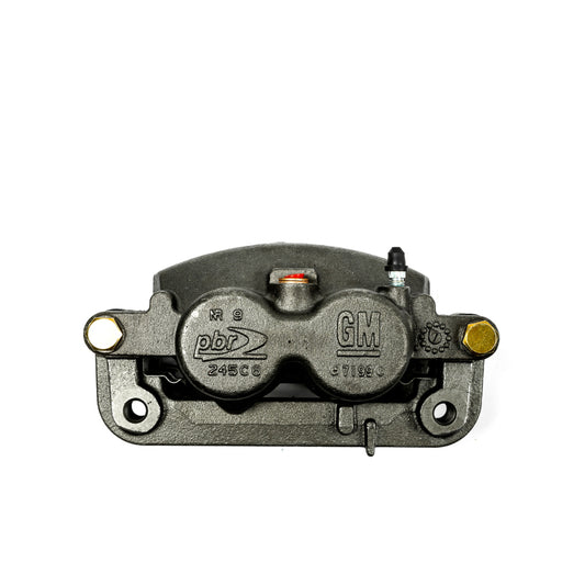 PowerStop front left OE brake caliper with bracket for 2007-2008 Cadillac Escalade, automotive repair part.