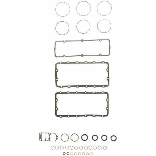 Fel-Pro HS 7921 WS-3 engine cylinder head gasket set showing multiple gaskets and sealing components for automotive repair.